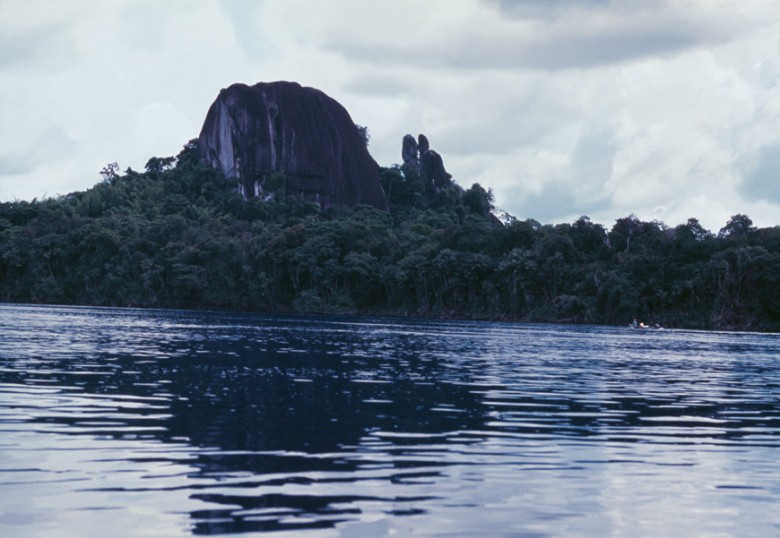 Casiquiare River, rock of Curimacare